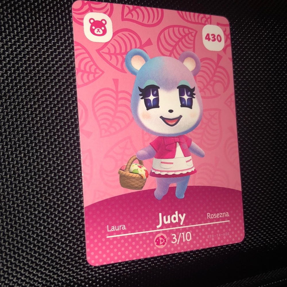 Animal Crossing amiibo - Judy - card number 430